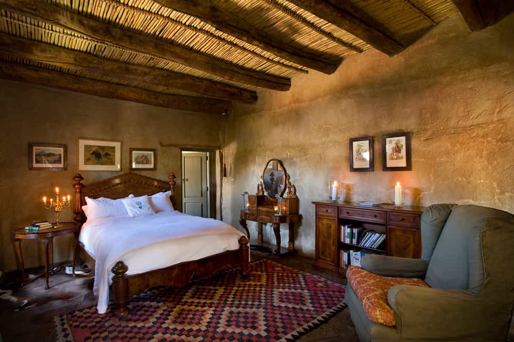 Elegant warmth in the generous rooms