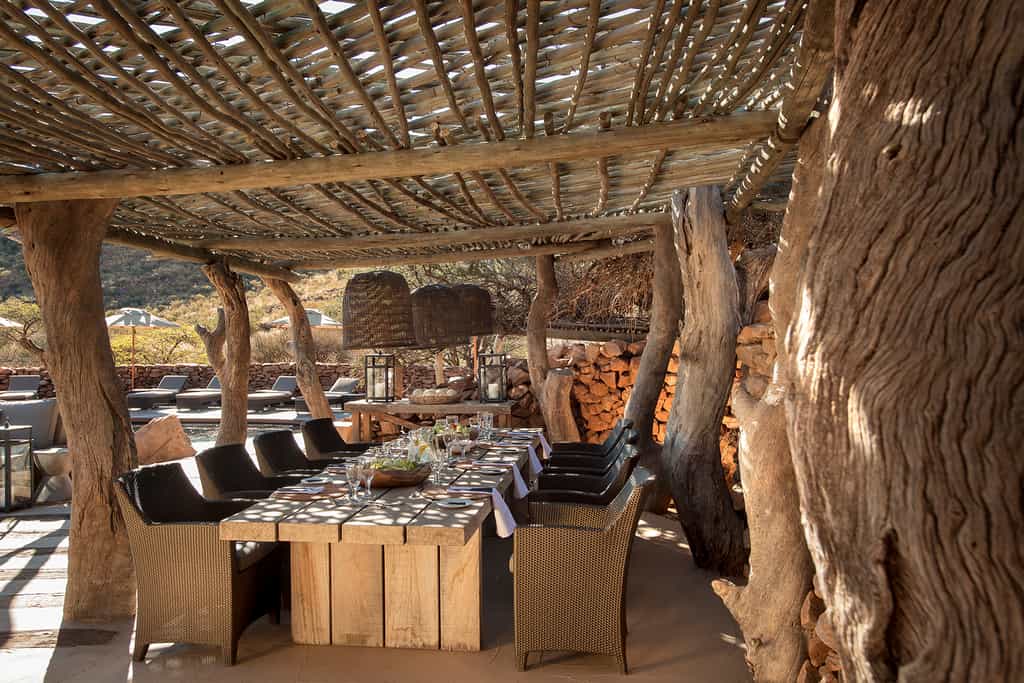 Terrace dining