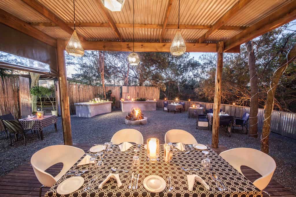 Dinners outside are must!