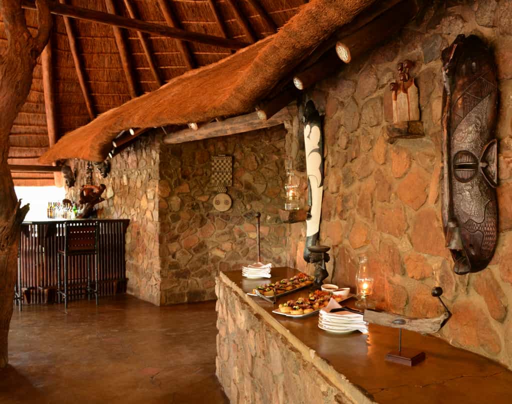 Bar area