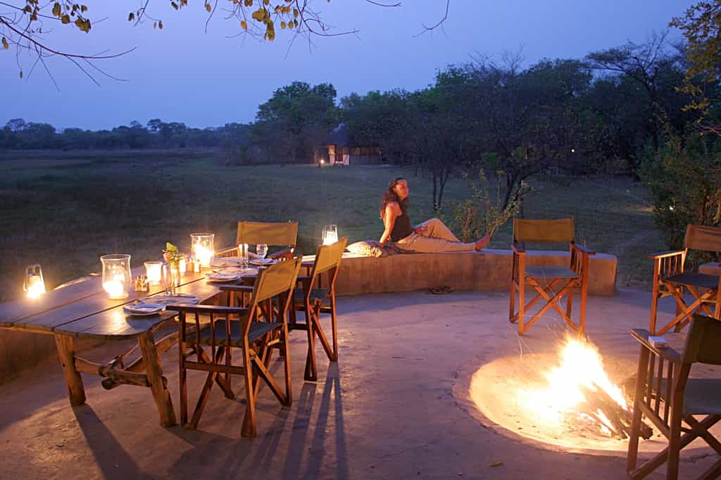 The start of the evening at Nanzhila Plains