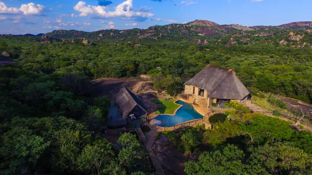 Nestled on the border of the National Heritage Site, the Matopos.