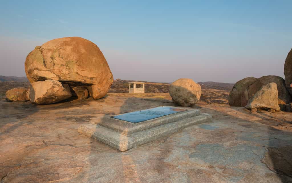 Final resting place of Cecil John Rhodes, pioneer and founder of Rhodesia.