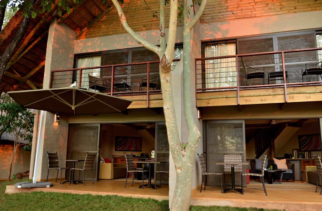 View onto the 2 bedroom Safari Suites 