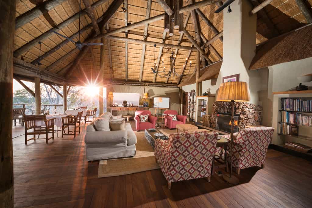 Main area interior and lounge