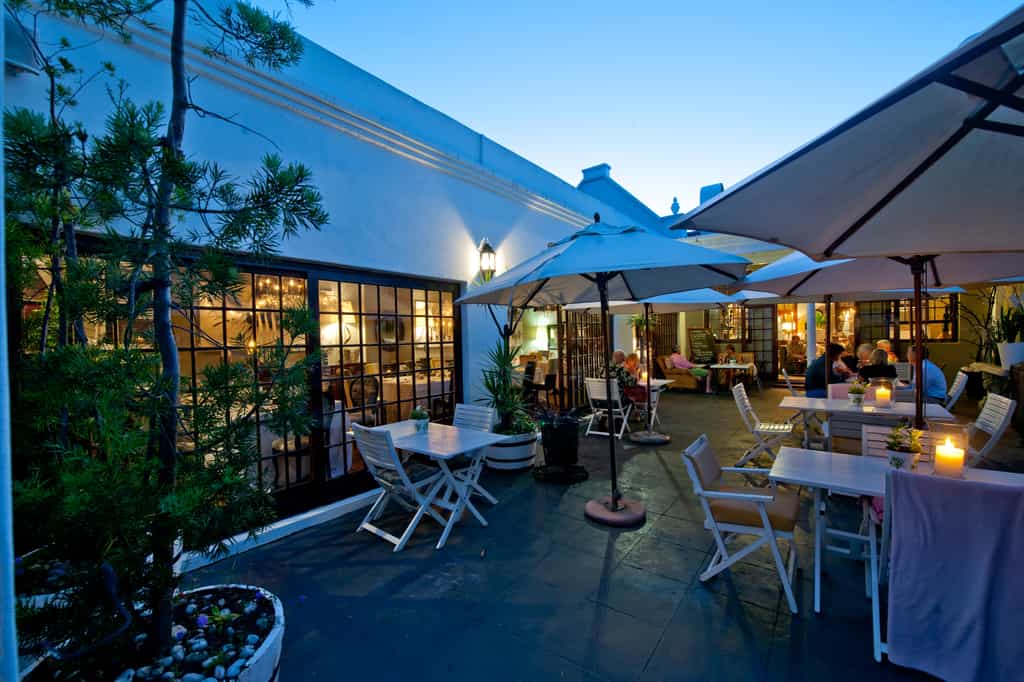 Enjoy a sumptous breakfast outside 