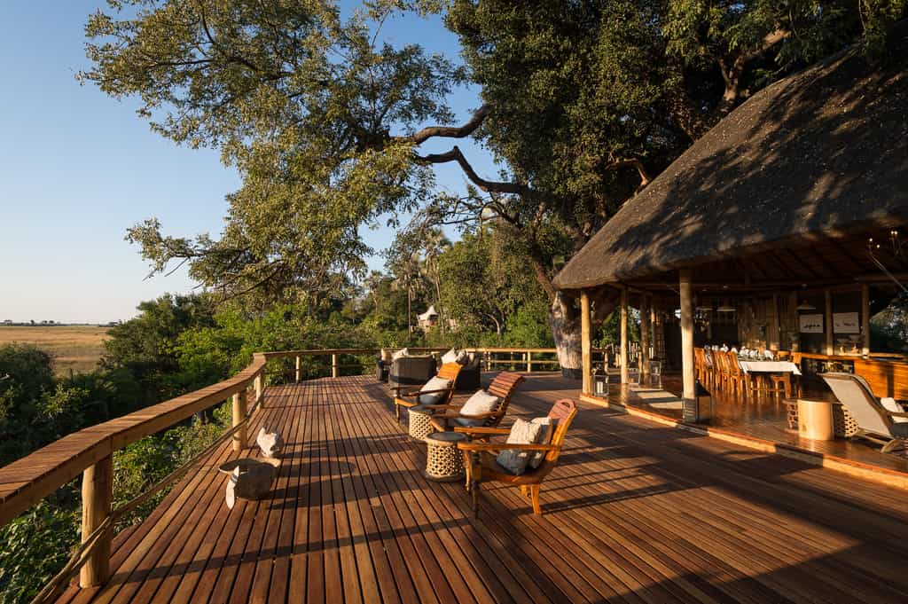 Enjoy the view in the shade of the mangosteen trees
