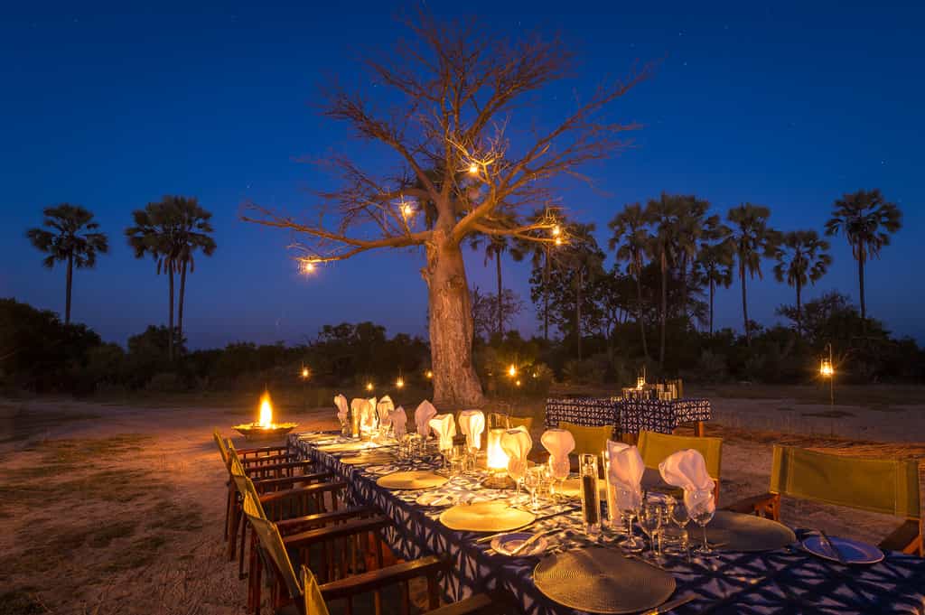 A spectacular setting for outdoor dining