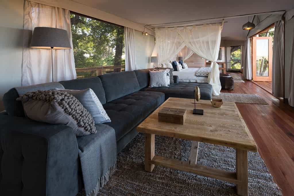 All rooms have their own lounge area