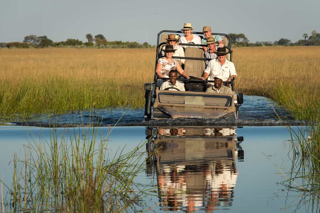 Explore land and water by vehicle