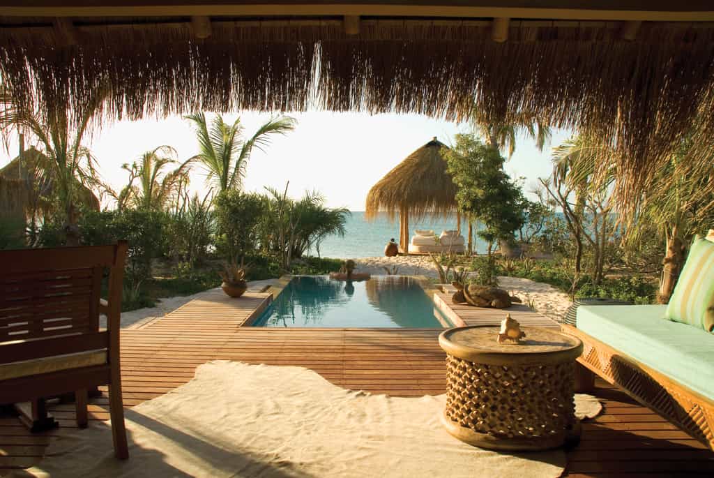 View from the infinity beach villa