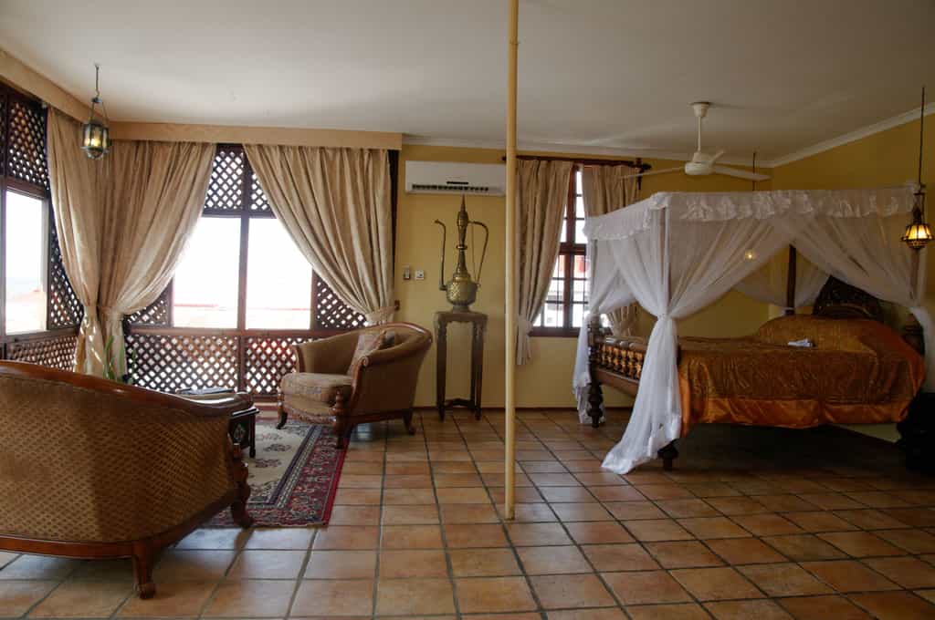 The huge room
