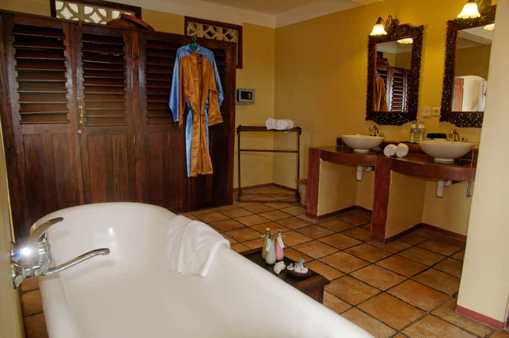 The bathroom