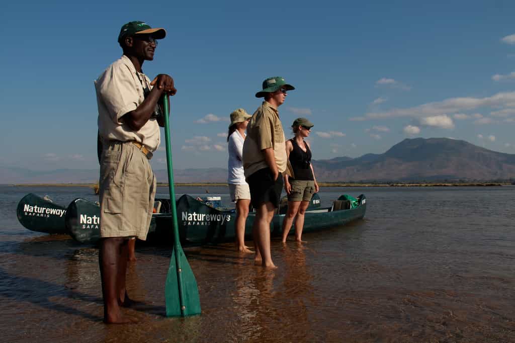 Pull over on a sandbank and have a wallow in the water and a bit of a rest.