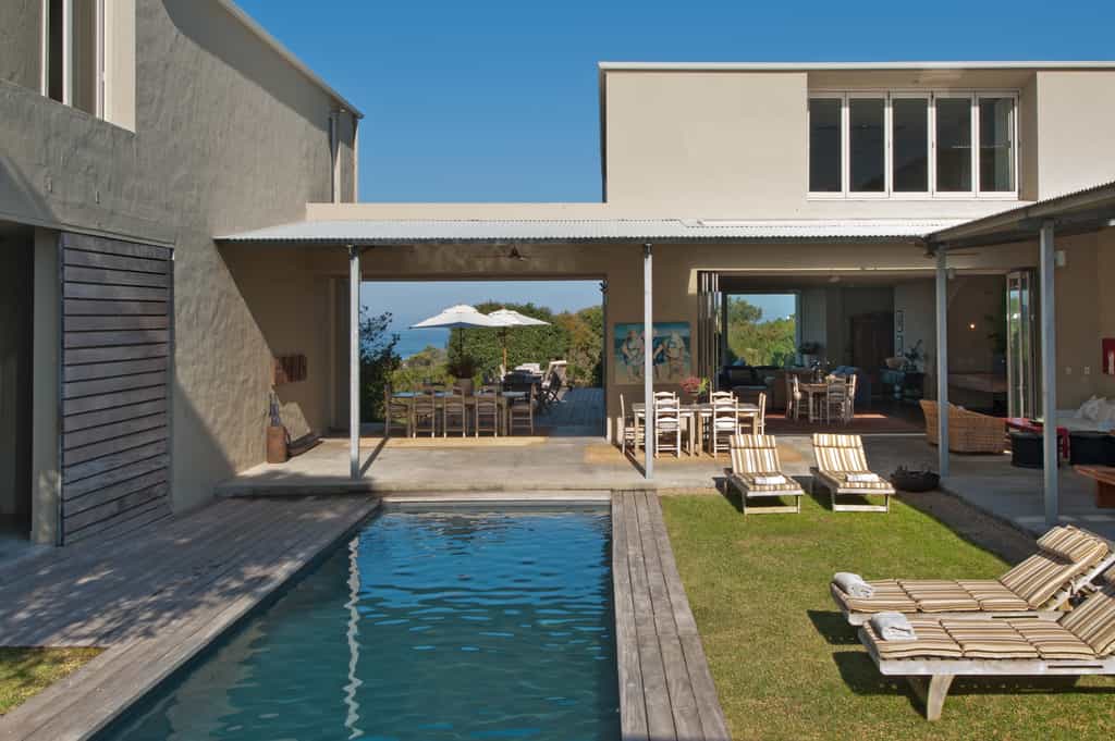 Swimming pool area & Sea facing deck