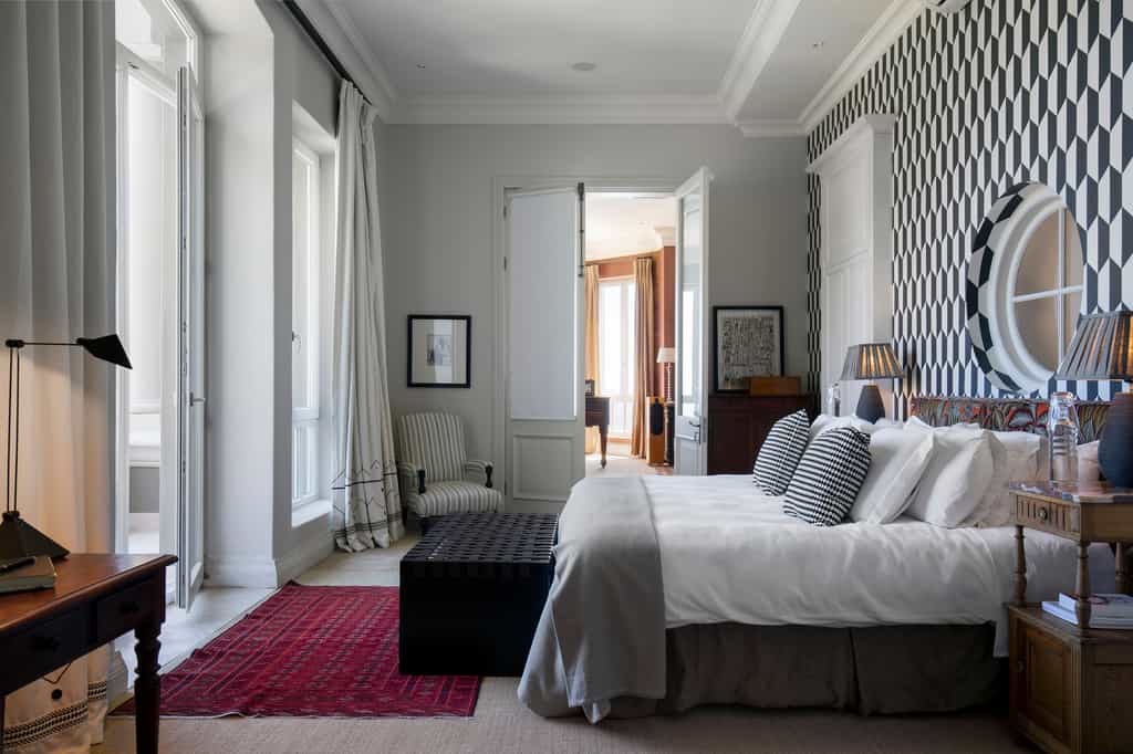 Steinway Suite Bedroom with Garden & Mountain Views