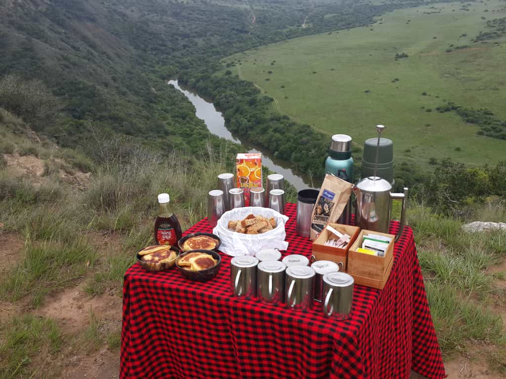 Breakfast on the reserve
