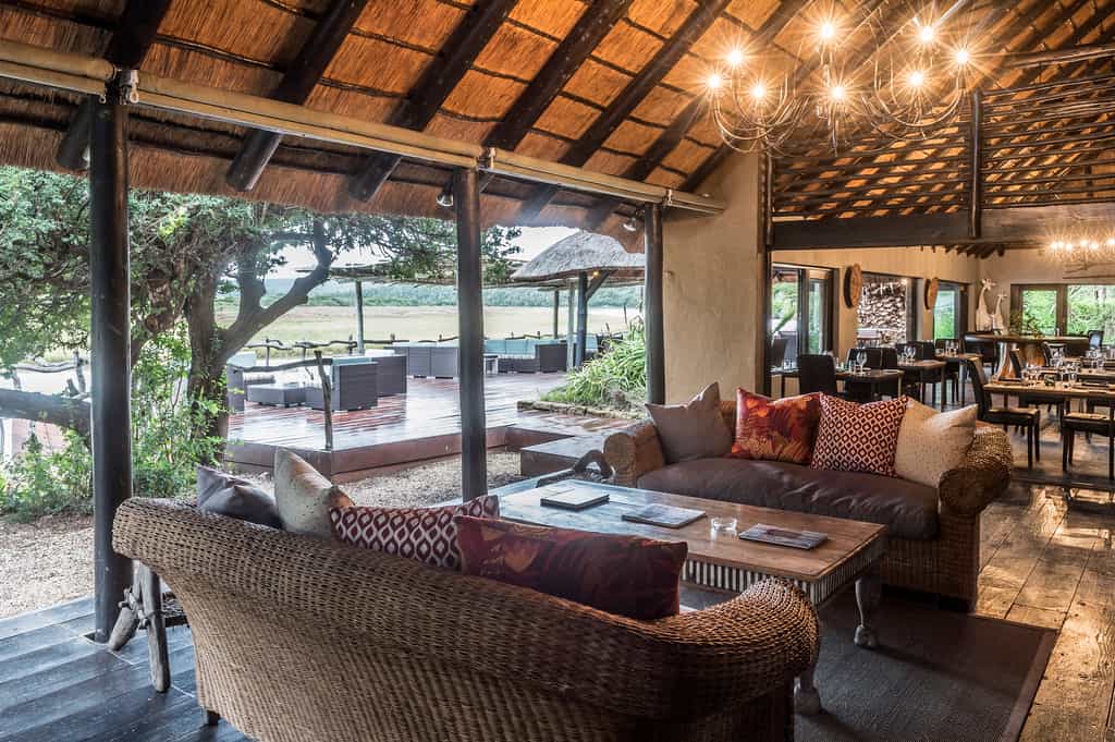 Lounge and dining area