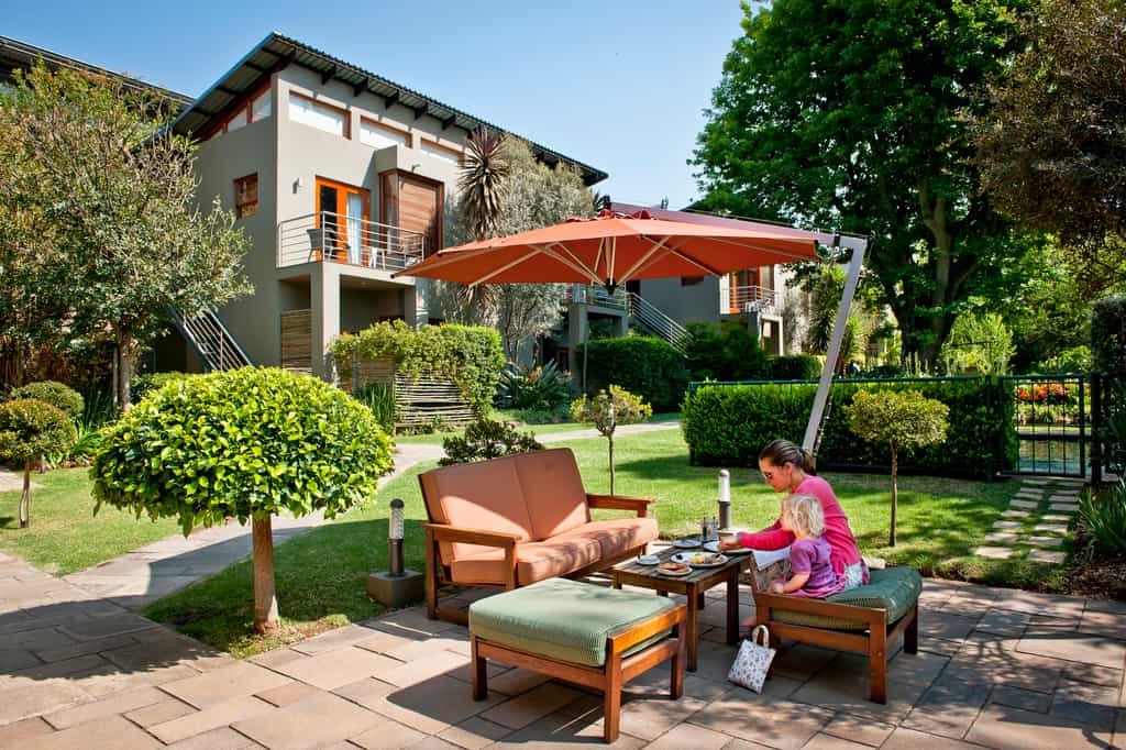 Relax and enjoy our lush and tranquil outdoor areas