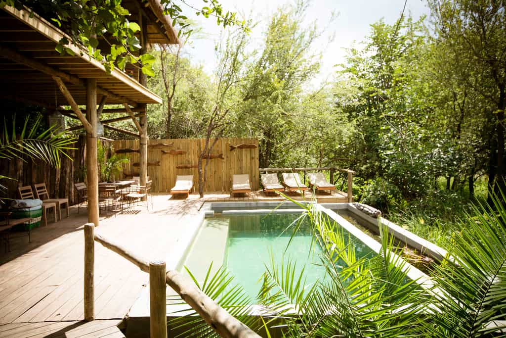 Pool area
