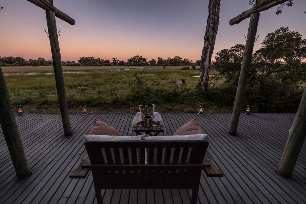 View from the deck