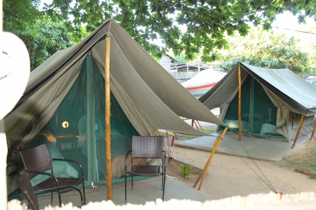 The Ridge and Pinnacles - our budget triple tented rooms