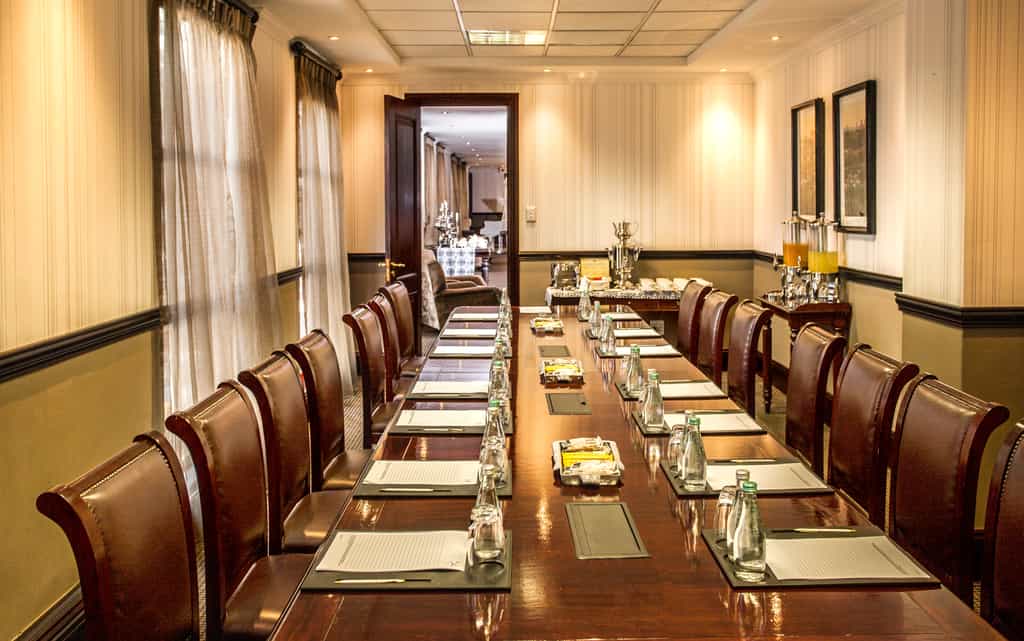 Boardroom set up