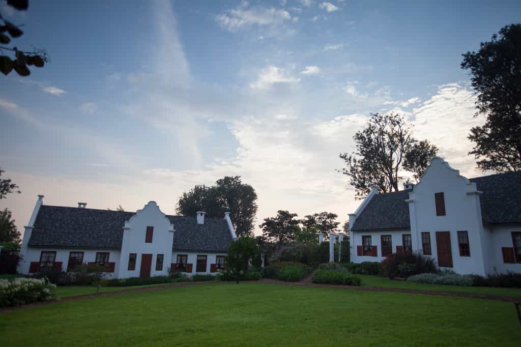 Elegant accommodations set among manicured gardens