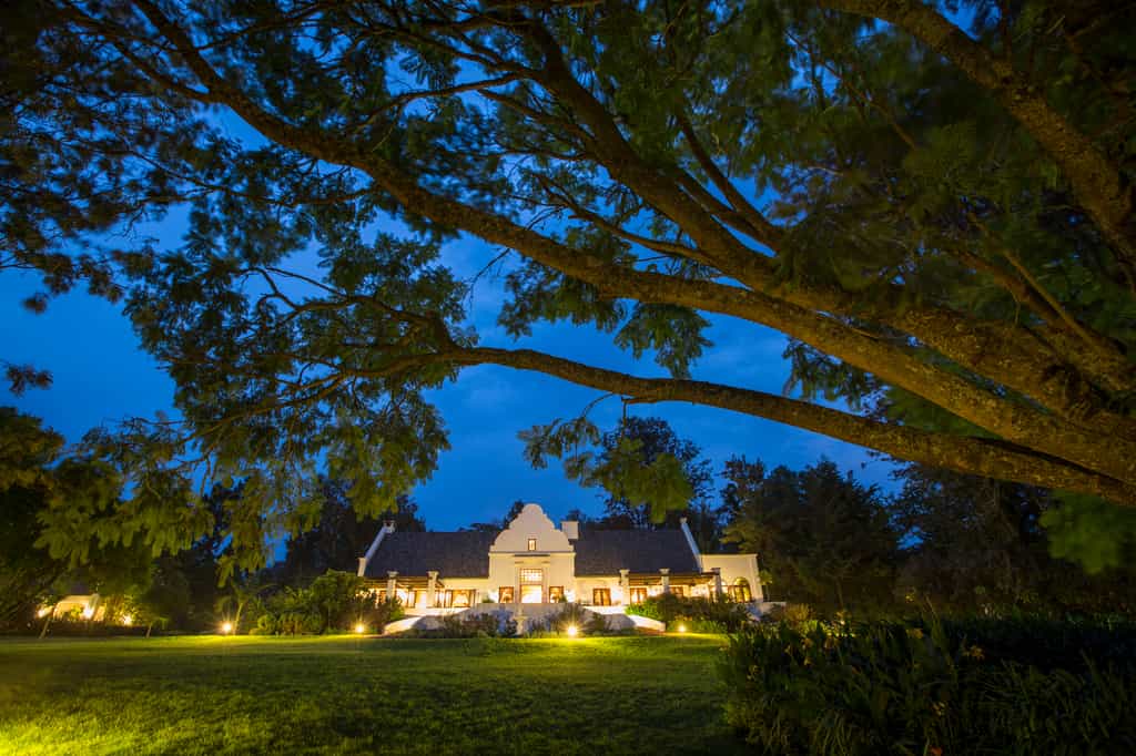 The Manor House by night
