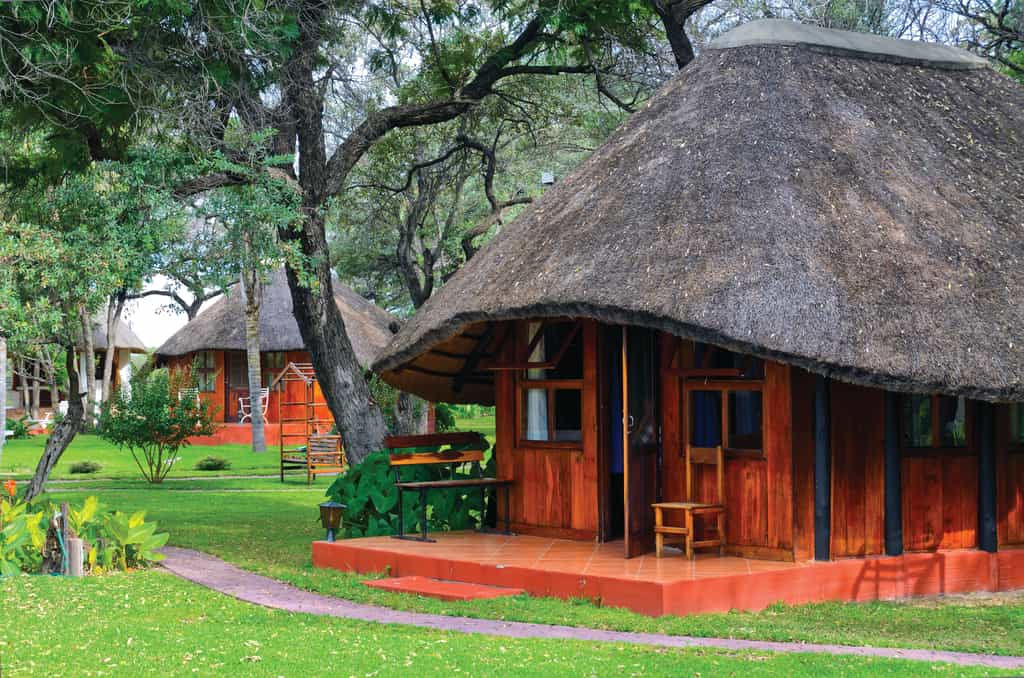 Bungalow close up view 