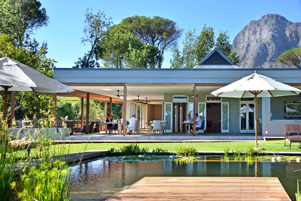 terrace, garden and pool