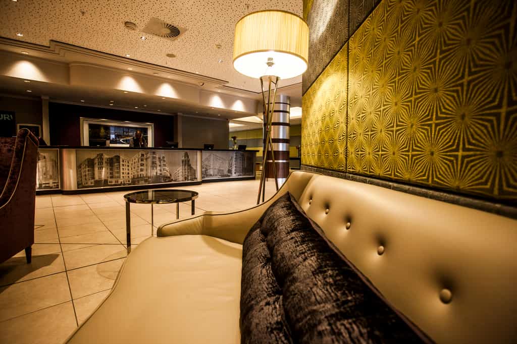 Hotel lobby