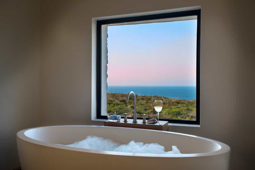 Bathtub with a view