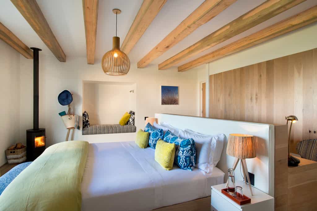 One of 4 comfortable bedrooms