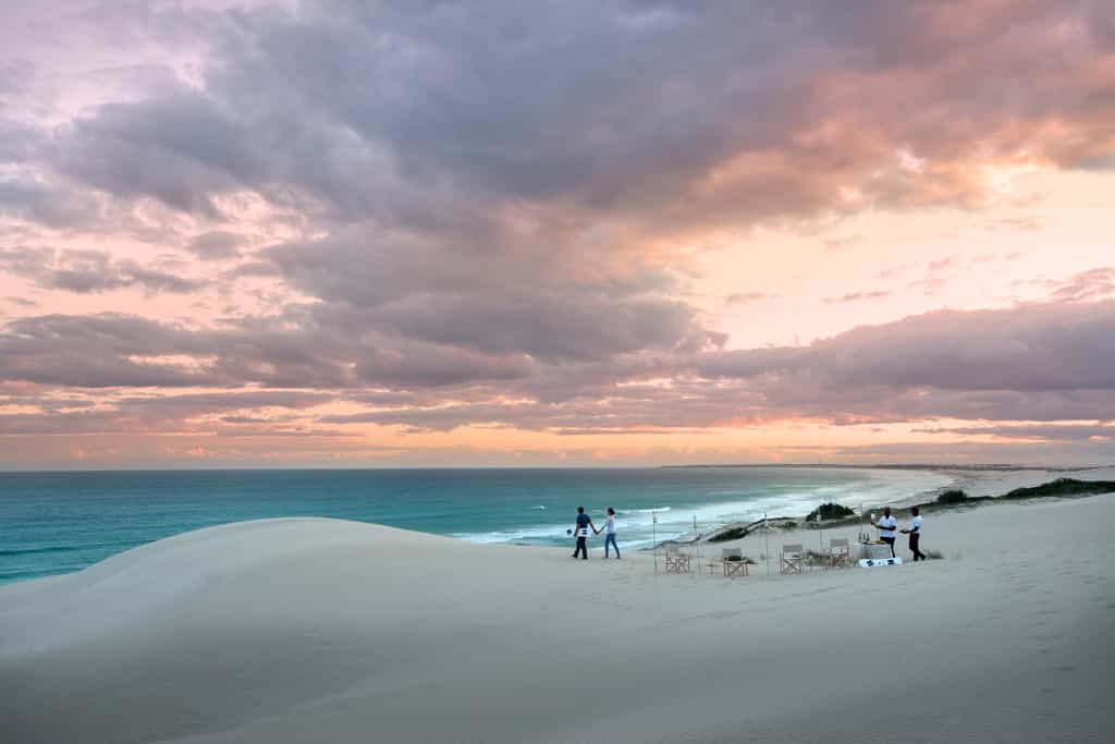 Sundowners and sandboarding