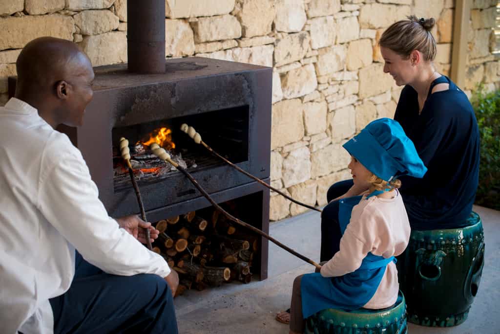 Roasting marshmallows