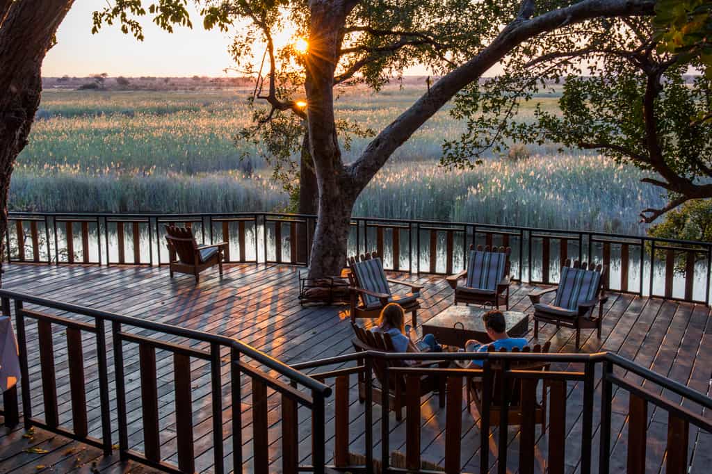 Stunning views from the deck.