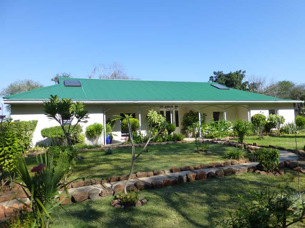 Well maintained gardens to welcome you as you arrive via vehicle