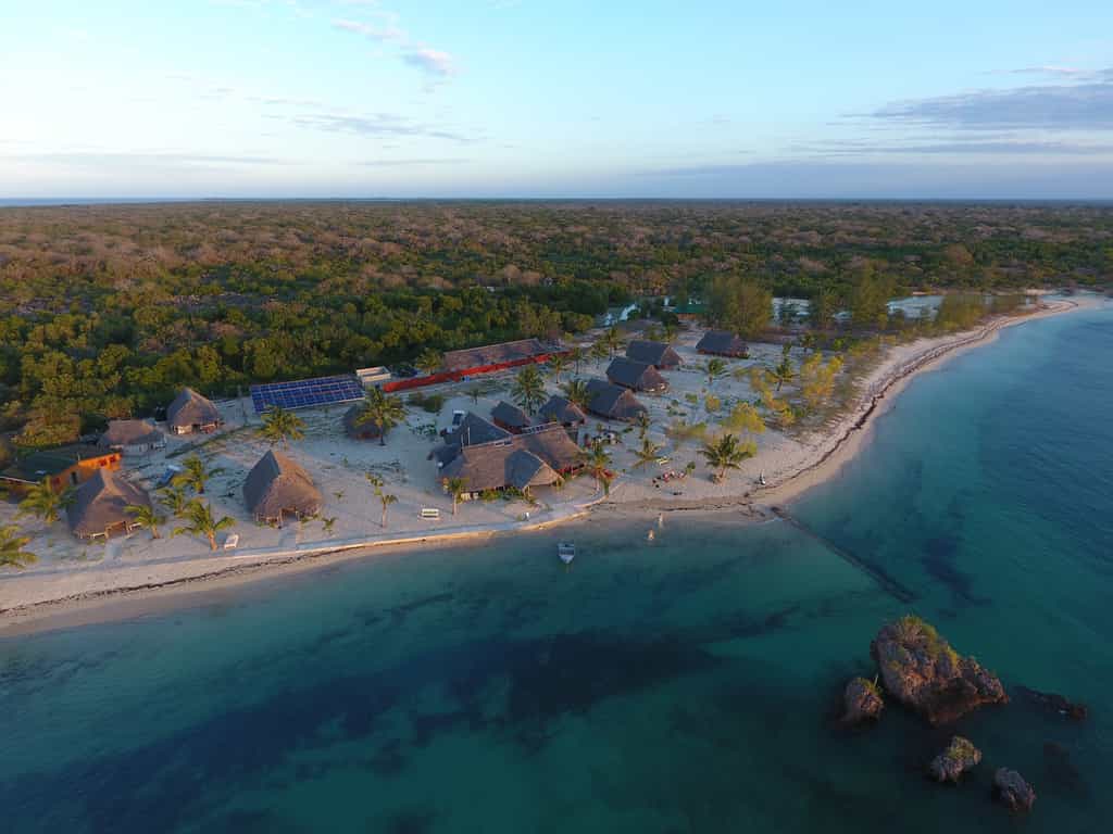 An aerial view of stunning Situ