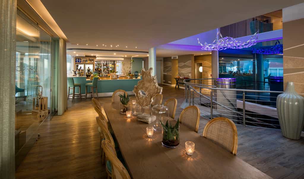 Restaurant entrance