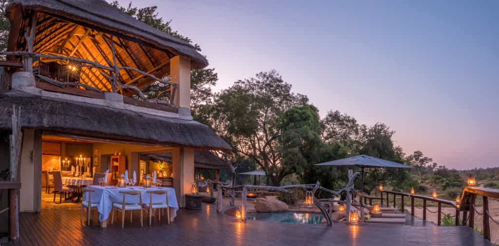 Jock Safari Lodge at Sunset