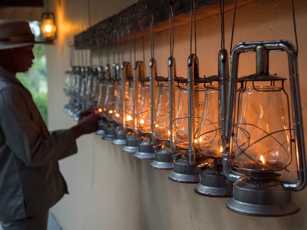 Lighting the lamps