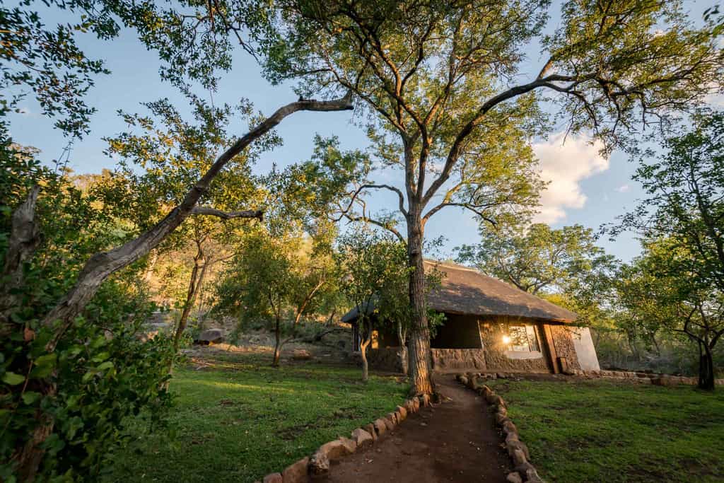 Exterior of the Klipspringer Chalet
