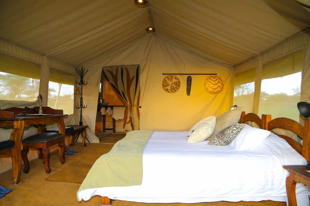 Double Bed Configuration
