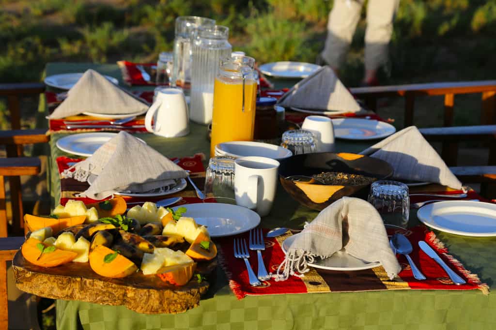 Enjoy alfresco dining