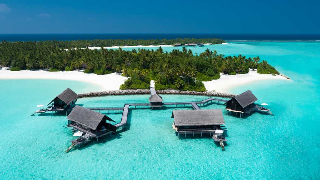 Water Villa Cluster aerial view 