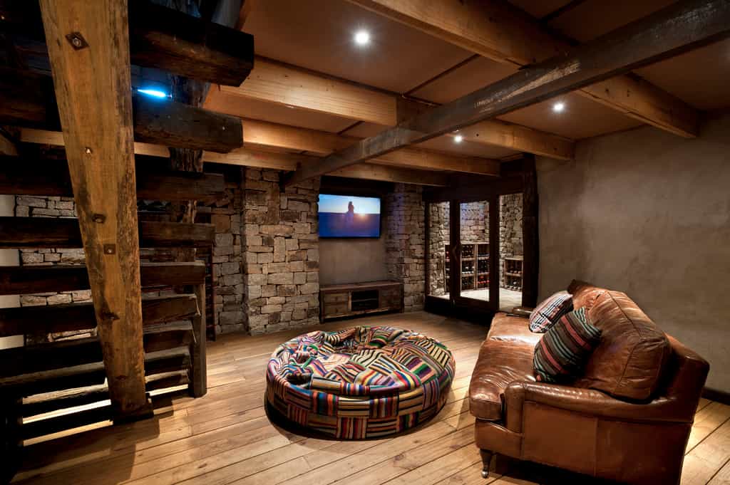 Inside Lounge Area and TV room