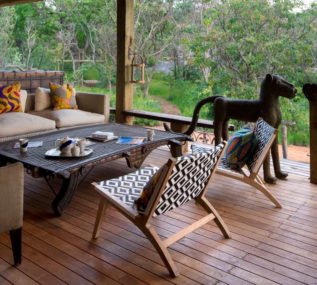 Outside Lounge Area
