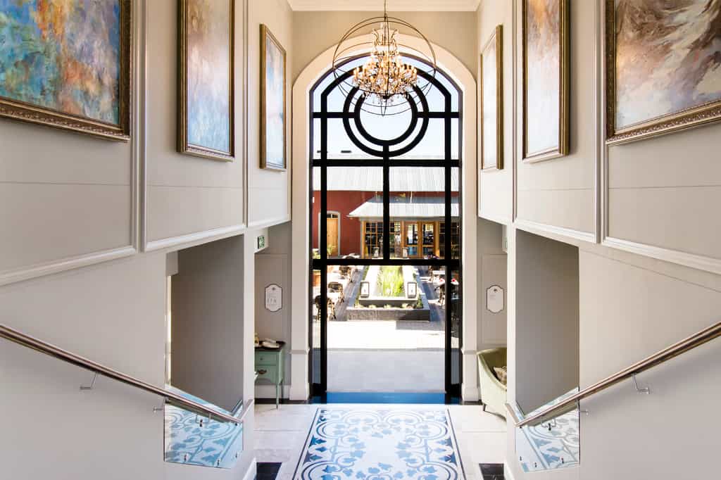 Hotel entrance 