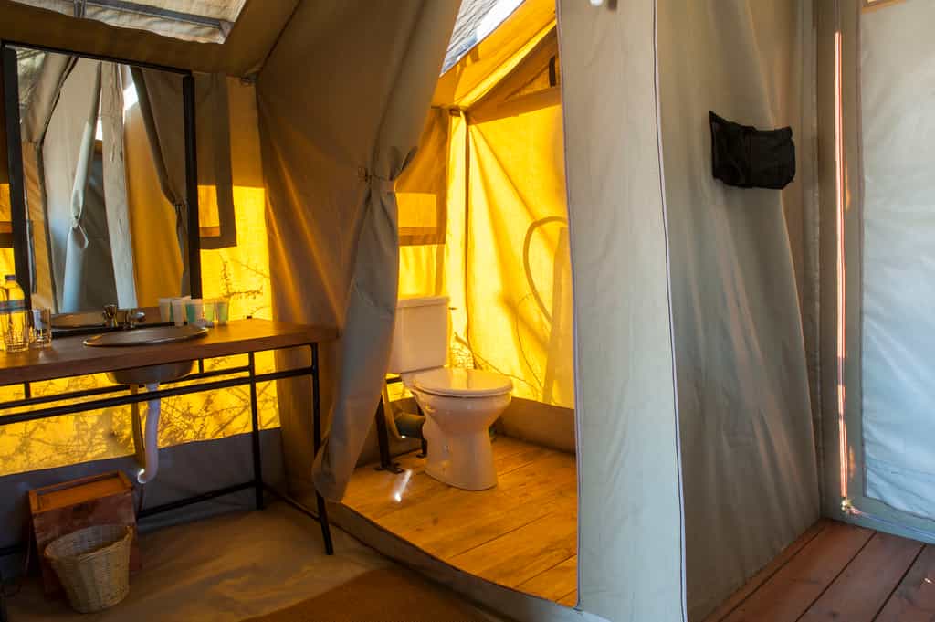 Bathroom area
